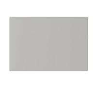 GoodHome Stevia Innovo Handleless Matt Pewter Grey Slab Drawer Front, Pack Of 2 (H)340mm (W)497mm (T)18mm