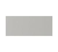 GoodHome Stevia Innovo Handleless Matt Pewter Grey Slab Drawer Front, Pack Of 2 (H)340mm (W)797mm (T)18mm