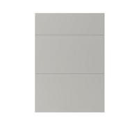 GoodHome Stevia Matt Grey Drawer Front, Pack Of 1 (H)715mm (W)497mm (T)18mm