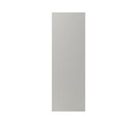 GoodHome Stevia Matt Pewter Grey Slab 70:30 Tall Larder Cabinet Door (W)500mm (H)1467mm (T)18mm