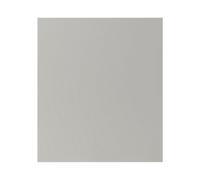 GoodHome Stevia Matt Pewter Grey Slab Appliance Cabinet Door (W)600mm (H)687mm (T)18mm