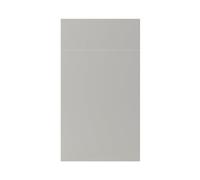 GoodHome Stevia Matt Pewter Grey Slab Drawerline Door & Drawer Front 400mm