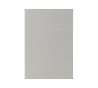 GoodHome Stevia Matt Pewter Grey Slab Drawerline Door & Drawer Front 500mm