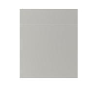 GoodHome Stevia Matt Pewter Grey Slab Drawerline Door & Drawer Front 600mm