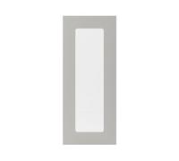 GoodHome Stevia Matt Pewter Grey Slab Glazed Cabinet Door (W)300mm (H)715mm (T)18mm