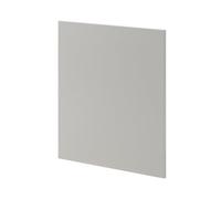 GoodHome Stevia Matt Pewter Grey Slab Highline Cabinet Door (W)600mm (H)715mm (T)18mm