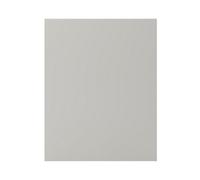GoodHome Stevia Matt Pewter Grey Slab Rh Standard End Panel (H)720mm (W)570mm