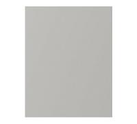 GoodHome Stevia Matt Pewter Grey Slab Standard End Panel (H)715mm (W)595mm