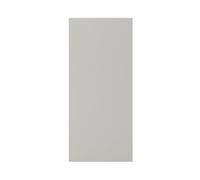 GoodHome Stevia Matt Pewter Grey Slab Standard End Panel (H)720mm (W)320mm