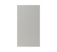 GoodHome Stevia Matt Pewter Grey Slab Tall Wall Cabinet Door (W)500mm (H)895mm (T)18mm