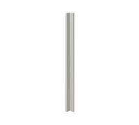 GoodHome Stevia Matt Pewter Grey Tall Wall Corner Post, (W)59mm