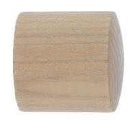 GoodHome Symi Natural Oak Effect Ash Cone Curtain Pole Finial (Dia)28mm