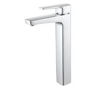 GoodHome Teesta Tall Square Sink Or Worktop Mono Mixer Tap