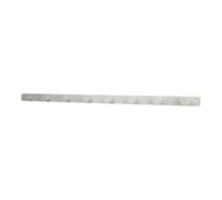 GoodHome The Dots Matt White Stainless Steel 8 Hook Rail (L)890mm (H)40mm