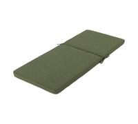 GoodHome Tiga Olive Green Outdoor Rectangular High Back Seat Cushion (L)108Cm X (W)45.5Cm