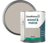 GoodHome Tijuana Eggshell Metal & Wood Paint, 750Ml