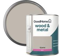 GoodHome Tijuana Satin Metal & Wood Paint, 750Ml
