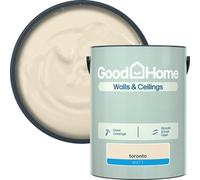 GoodHome Toronto Matt Wall & Ceiling Emulsion Paint, 5L