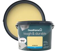 GoodHome Tough & Durable Andalusia Matt Wall & Ceiling Emulsion Paint, 2.5L