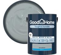 GoodHome Tough & Durable Brooklyn Matt Multi-Surface Paint, 5L