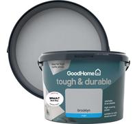 GoodHome Tough & Durable Brooklyn Matt Wall & Ceiling Emulsion Paint, 2.5L