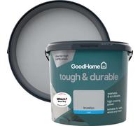 GoodHome Tough & Durable Brooklyn Matt Wall & Ceiling Emulsion Paint, 5L