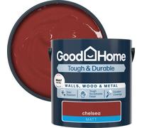 GoodHome Tough & Durable Chelsea Matt Metal, Plaster & Wood Multi-Surface Paint, 2.5L