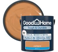 GoodHome Tough & Durable Corbera Matt Metal, Plaster & Wood Multi-Surface Paint, 2.5L