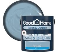 GoodHome Tough & Durable Fayence Matt Metal, Plaster & Wood Multi-Surface Paint, 2.5L
