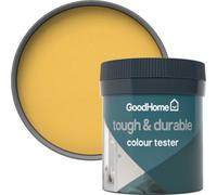 GoodHome Tough & Durable Gran Via Matt Wall & Ceiling Emulsion Paint, 50Ml Tester Pot