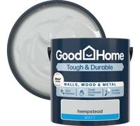 GoodHome Tough & Durable Hampstead Matt Metal, Plaster & Wood Multi-Surface Paint, 2.5L