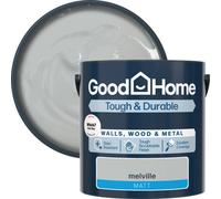 GoodHome Tough & Durable Melville Matt Metal, Plaster & Wood Multi-Surface Paint, 2.5L