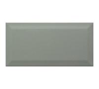 GoodHome Trentie Sage Green Gloss Textured Ceramic Indoor Wall Tile Sample