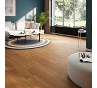 GoodHome Visby Blonde Oak Solid Wood Flooring, 1.8M²