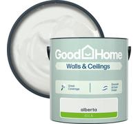 GoodHome Walls & Ceilings Alberta Silk Emulsion Paint, 2.5L