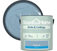 GoodHome Walls & Ceilings Fayence Matt Emulsion Paint, 2.5L