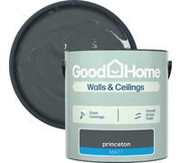 GoodHome Princeton Matt Wall & Ceiling Emulsion Paint, 2.5L