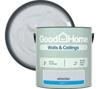 GoodHome Walls & Ceilings Whistler Matt Emulsion Paint, 2.5L