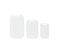 GoodHome White High-Density Polyethylene (Hdpe) Chopping Board