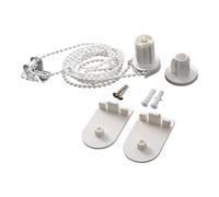 GoodHome White Metal & Plastic Roller Blind Mechanism Kit - Suitable For 25mm Roller Blind