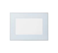 GoodHome Winterana White Glazed Bridging Cabinet Door (W)500mm (H)356mm (T)20mm