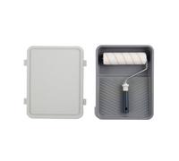 GoodHome Woven Polyester Medium Pile Roller Set, 4 Pieces, (L)230mm (D)45mm