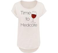 Goodie Two Sleeves Time to medicate T-Shirt sand XL
