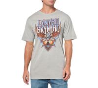 Goodie Two Sleeves Unisex's Lynyrd Skynyrd on Tour Pigment Silver S/S T-Shirt, M