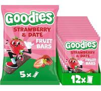 Goodies Kids Strawberry & Date Fruit Bars, 12 x 20 g
