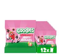 Goodies Strawberry Fruity Gummies, 12 x 17 g