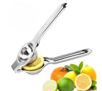 Goodiesltd Manual Citrus Juicer - Heavy Duty Stainless Steel Lemon Squeezer for Oranges, Limes & Lemons, Hand Press Fruit Juicer for Kitchen, Easy to Use & Clean