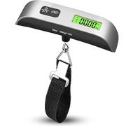 Goodiesltd Portable Digital Luggage Handheld Weight Scale with Backlit for Hanging Suitcases Capacity 10lb/50kg,Weigher for Travel Bag,Suitcase Scale With Temperature Measurement Batteries Included