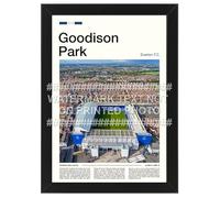 Goodison Park Tribute 2025 Everton Framed A4 Photo Print Stadium