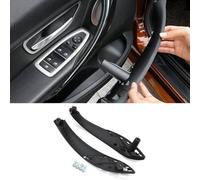 Goodithy 2PCS Black Front Inner Door Handle Cover for BMW